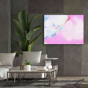 'Abstract Colorful Flows 10' by Irena Orlov Giclee Canvas Wall Art,54 x 40