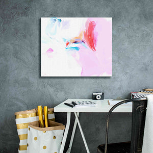 'Abstract Colorful Flows 11' by Irena Orlov Giclee Canvas Wall Art,24 x 20