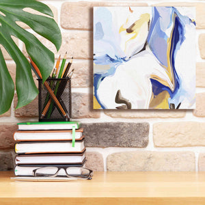 'Abstract Colorful Flows 14' by Irena Orlov Giclee Canvas Wall Art,12 x 12