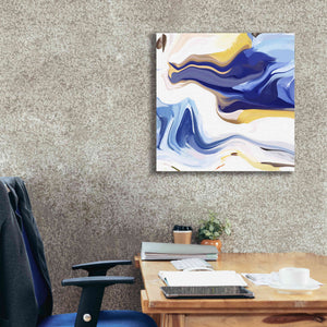 'Abstract Colorful Flows 16' by Irena Orlov Giclee Canvas Wall Art,26 x 26