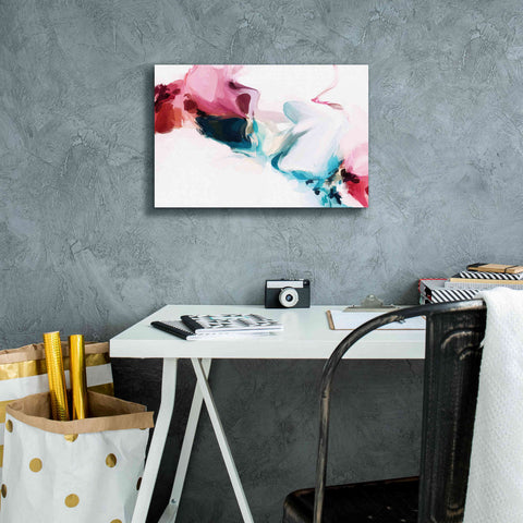 Image of 'Abstract Colorful Flows 18' by Irena Orlov Giclee Canvas Wall Art,18 x 12