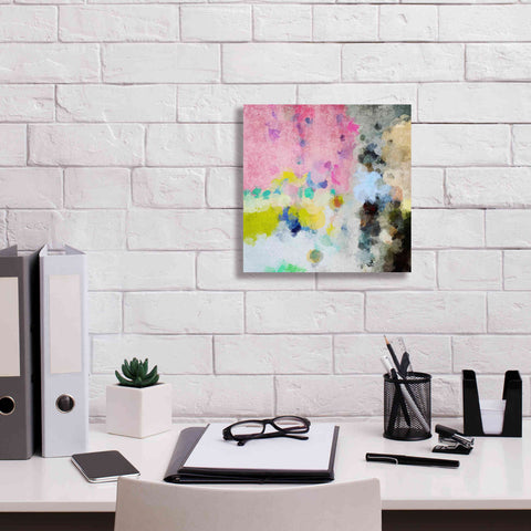 Image of 'Abstract Colorful Flows 19' by Irena Orlov Giclee Canvas Wall Art,12 x 12