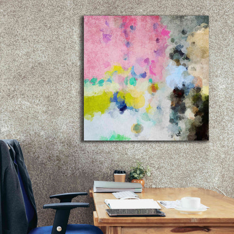 Image of 'Abstract Colorful Flows 19' by Irena Orlov Giclee Canvas Wall Art,37 x 37