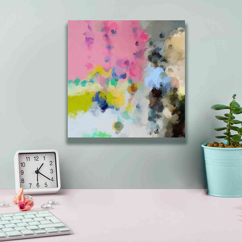 Image of 'Abstract Colorful Flows 20' by Irena Orlov Giclee Canvas Wall Art,12 x 12