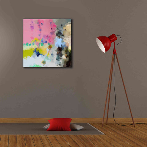 Image of 'Abstract Colorful Flows 20' by Irena Orlov Giclee Canvas Wall Art,26 x 26