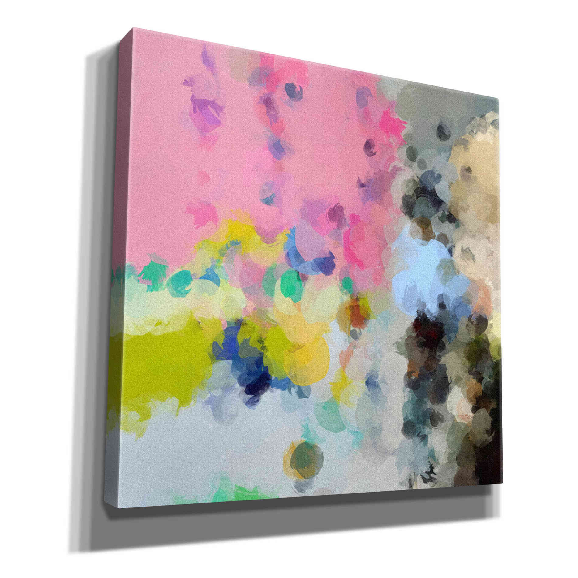 'Abstract Colorful Flows 20' by Irena Orlov Giclee Canvas Wall Art