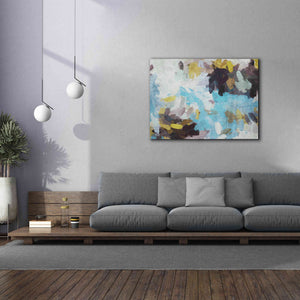 'Abstract Colorful Flows 21' by Irena Orlov Giclee Canvas Wall Art,54 x 40