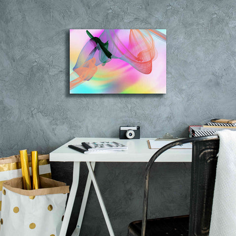Image of 'Color In The Lines 2' by Irena Orlov Giclee Canvas Wall Art,18 x 12