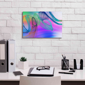 'Color In The Lines 3' by Irena Orlov Giclee Canvas Wall Art,18 x 12