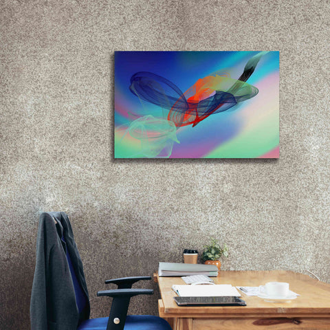 Image of 'Color In The Lines 6' by Irena Orlov Giclee Canvas Wall Art,40 x 26