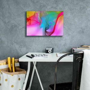 'Color In The Lines 8' by Irena Orlov Giclee Canvas Wall Art,18 x 12