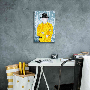 'Graffiti Man 9' by Irena Orlov Giclee Canvas Wall Art,12 x 18