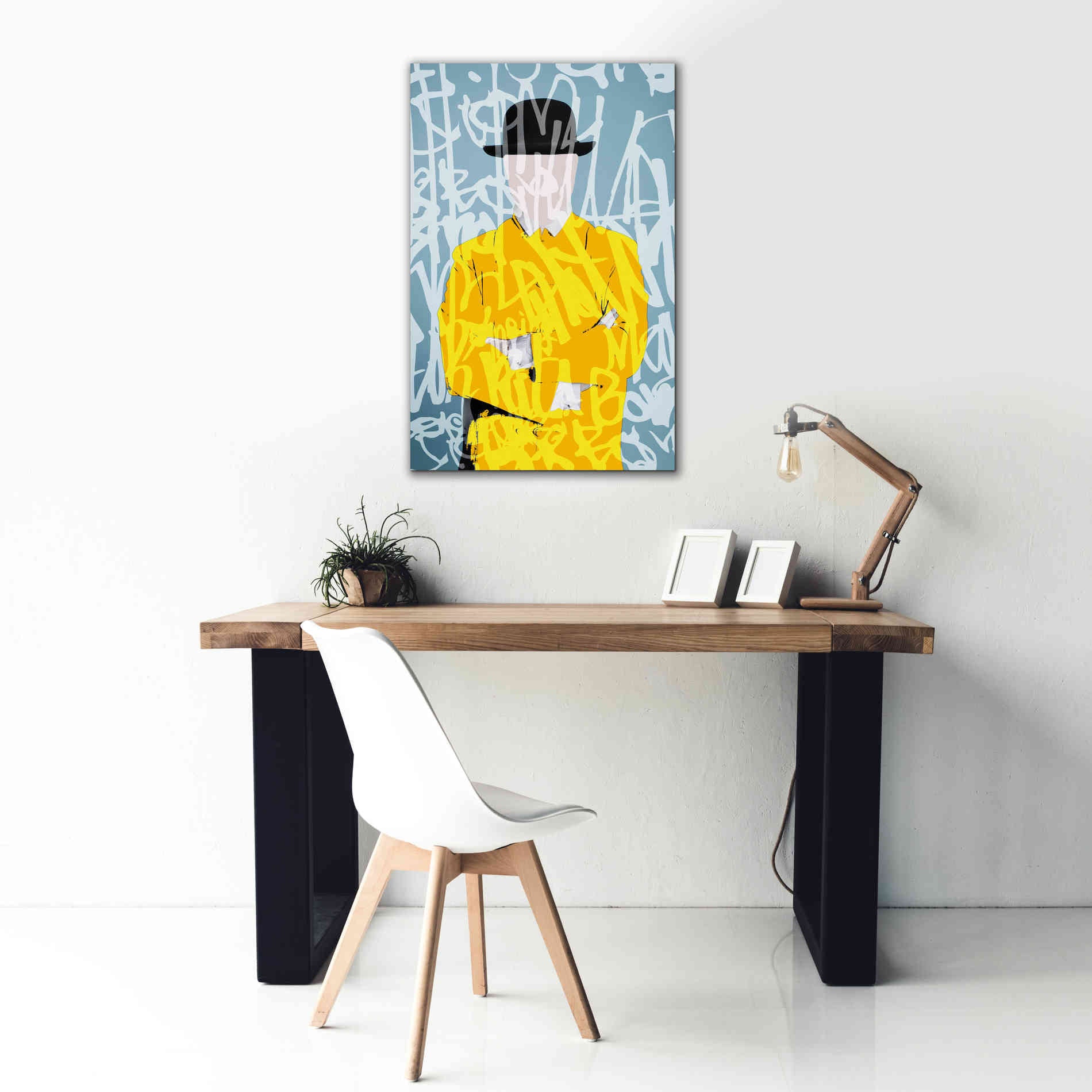 'Graffiti Man 9' by Irena Orlov Giclee Canvas Wall Art,26 x 40