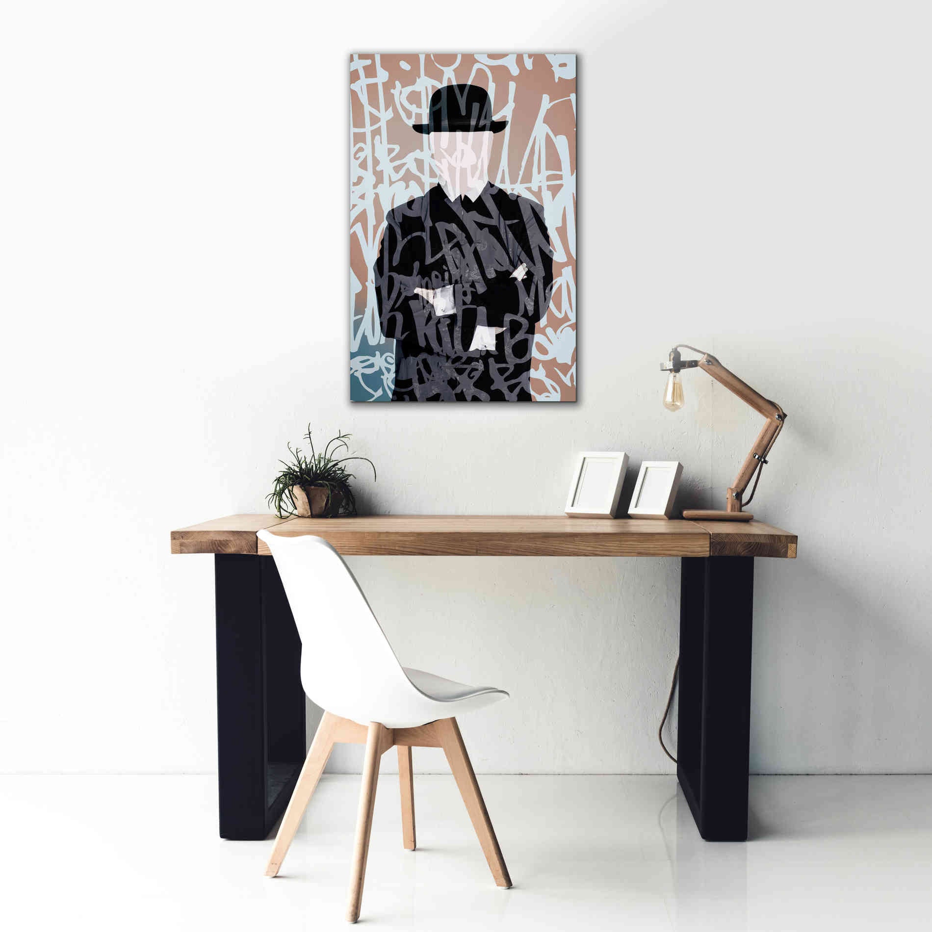 'Graffiti Man 7' by Irena Orlov Giclee Canvas Wall Art,26 x 40
