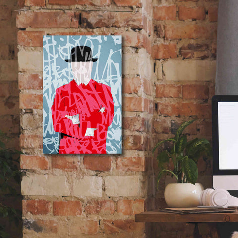 Image of 'Graffiti Man 4' by Irena Orlov Giclee Canvas Wall Art,12 x 18