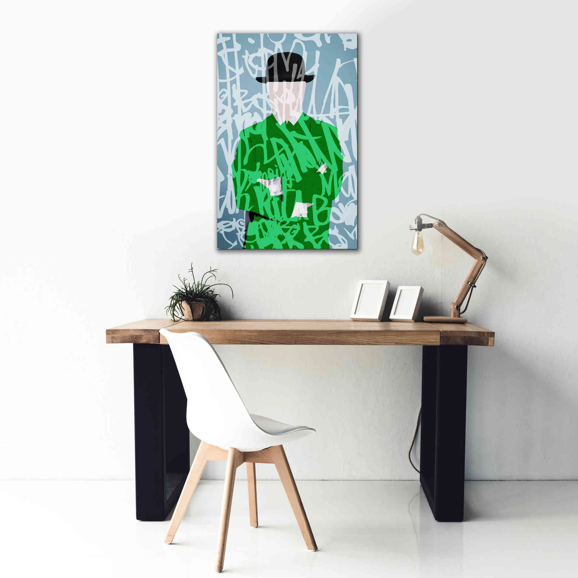 'Graffiti Man 2' by Irena Orlov Giclee Canvas Wall Art,26 x 40