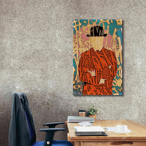 'Graffiti Man 10' by Irena Orlov Giclee Canvas Wall Art,26 x 40