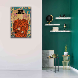 'Graffiti Man 10' by Irena Orlov Giclee Canvas Wall Art,26 x 40