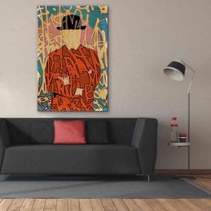 'Graffiti Man 10' by Irena Orlov Giclee Canvas Wall Art,40 x 60