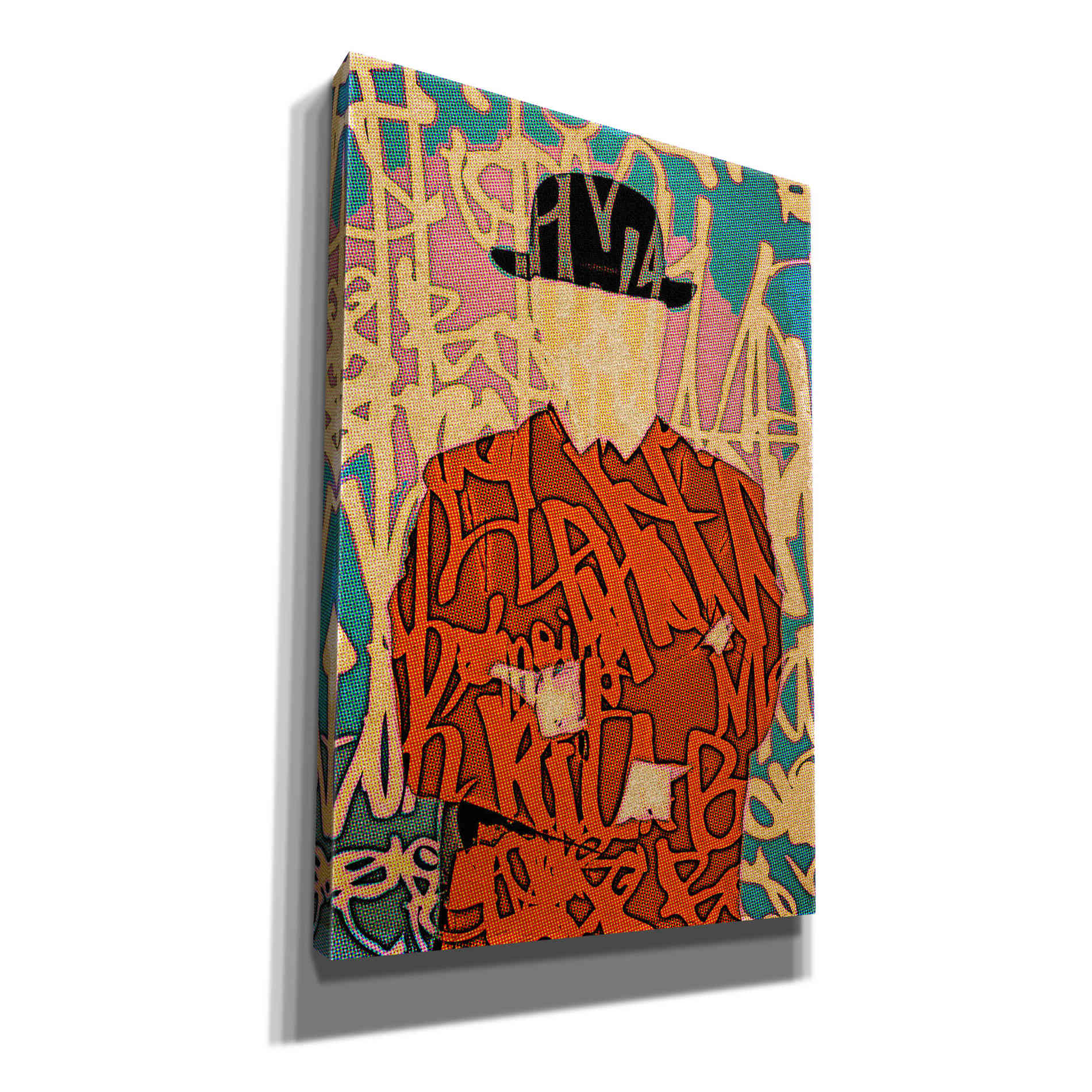 'Graffiti Man 10' by Irena Orlov Giclee Canvas Wall Art