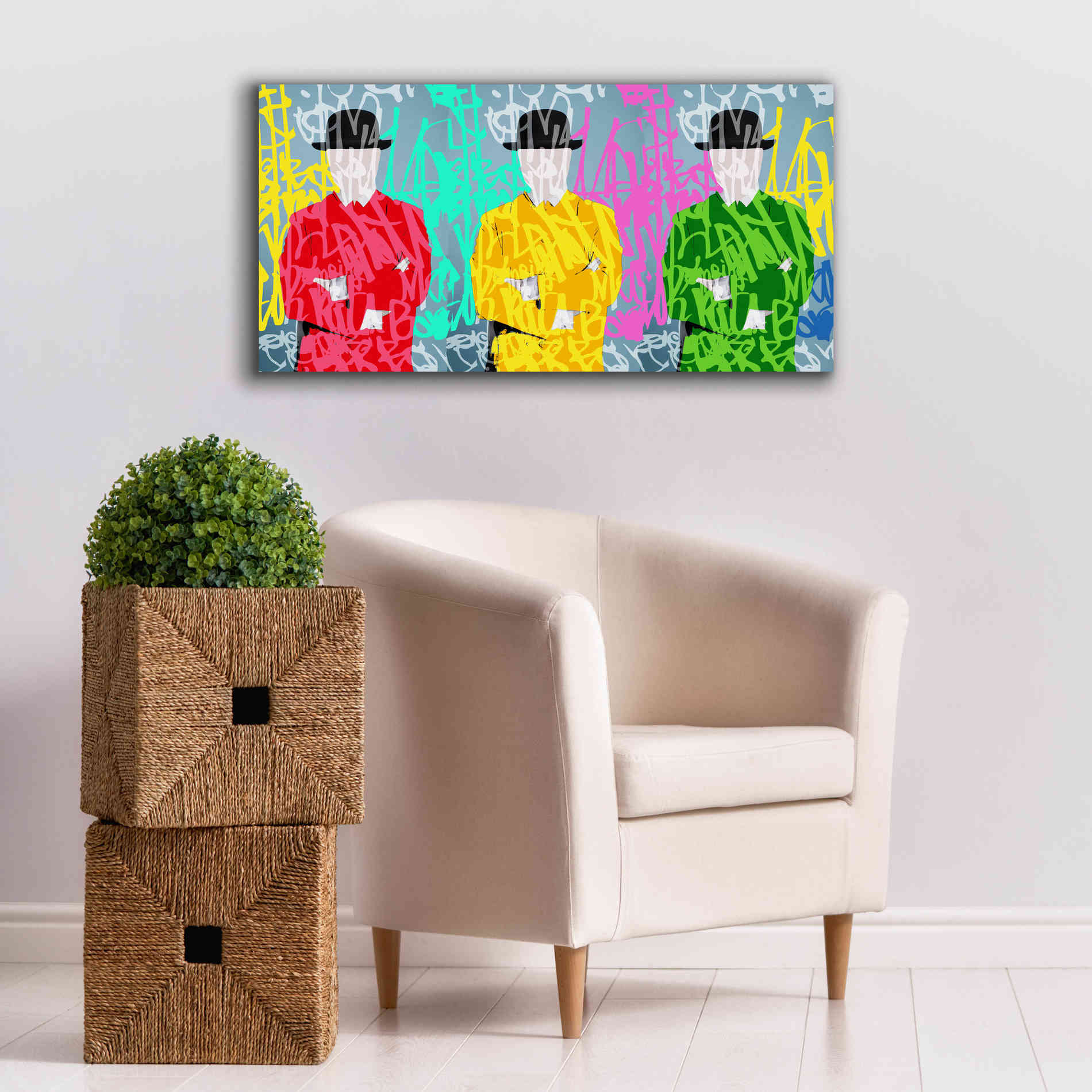 'Metaphysical Concept 7' by Irena Orlov Giclee Canvas Wall Art,40 x 20