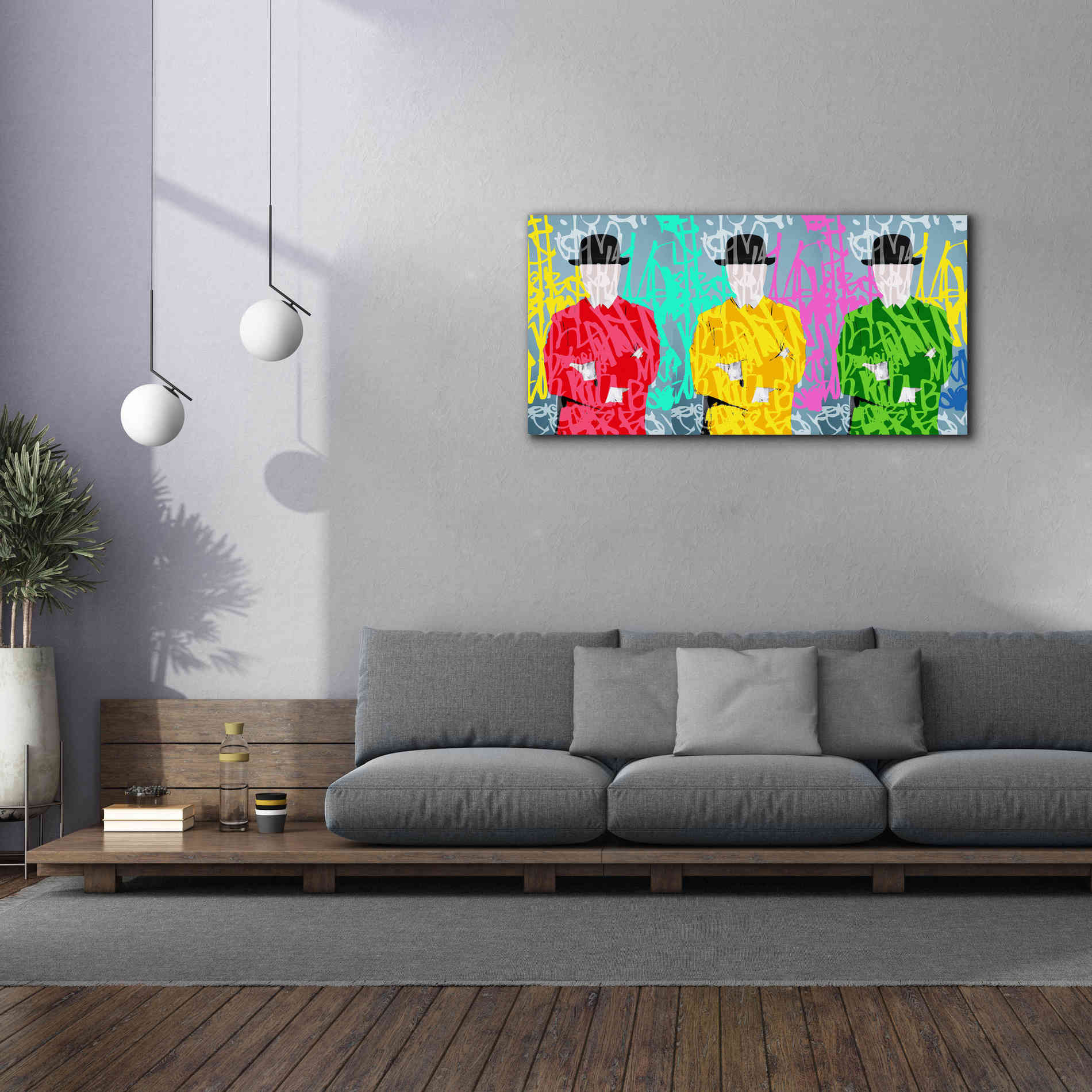 'Metaphysical Concept 7' by Irena Orlov Giclee Canvas Wall Art,60 x 30