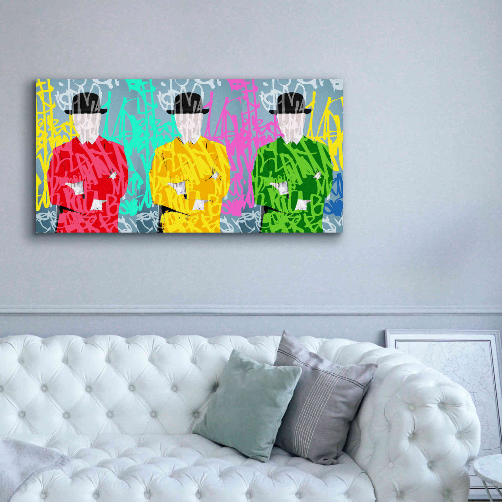 'Metaphysical Concept 7' by Irena Orlov Giclee Canvas Wall Art,60 x 30