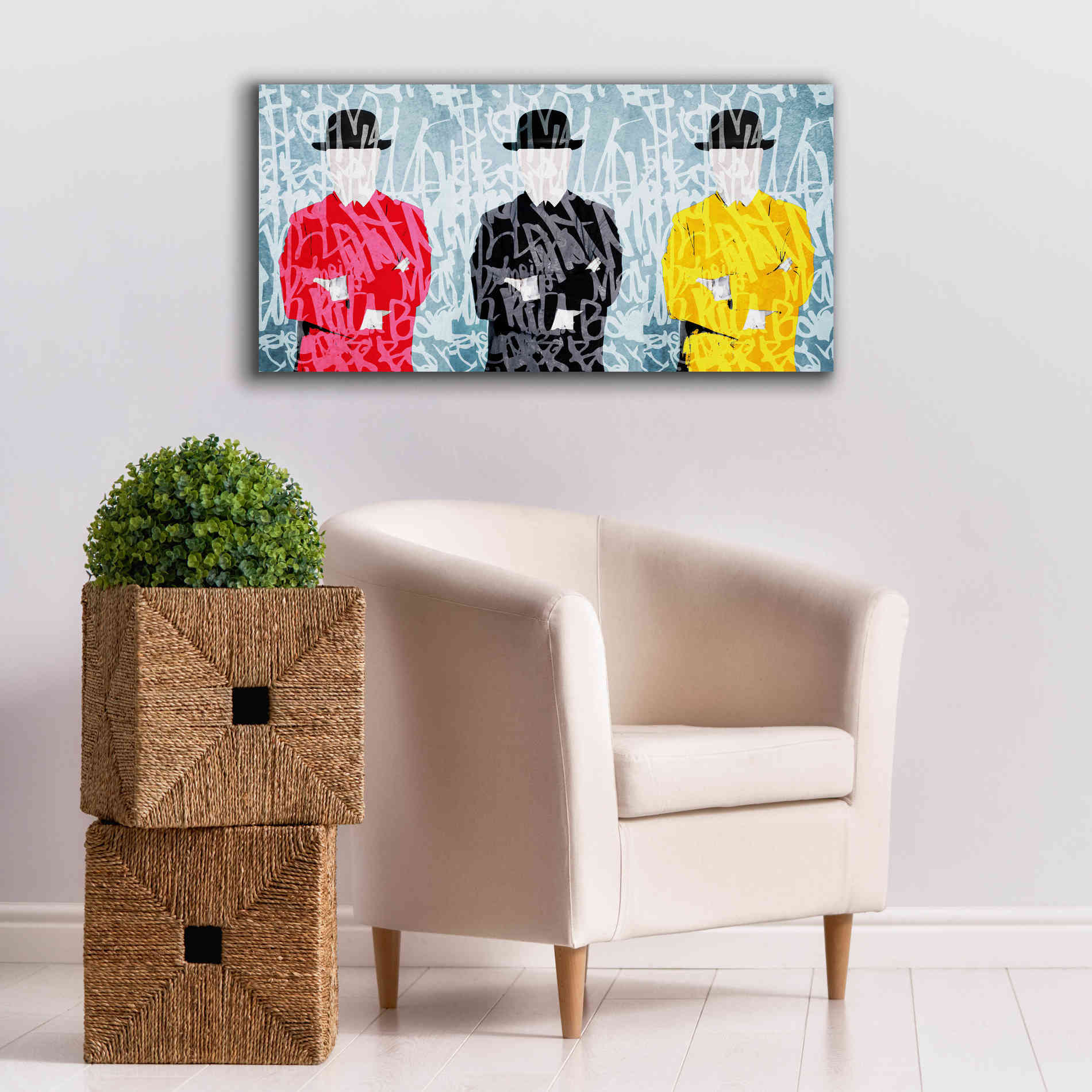 'Metaphysical Concept 1 ' by Irena Orlov Giclee Canvas Wall Art,40 x 20