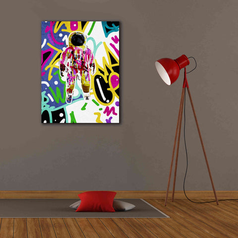 Image of 'Colorful Astronaut Graffiti Art 6 ' by Irena Orlov Giclee Canvas Wall Art,26 x 34