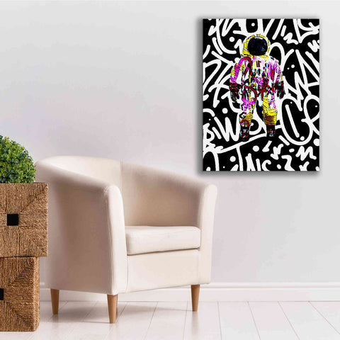 Image of 'Colorful Astronaut Graffiti Art 1' by Irena Orlov Giclee Canvas Wall Art,26 x 34