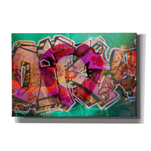 'I Love Bitcoin Graffiti 2' by Irena Orlov Giclee Canvas Wall Art