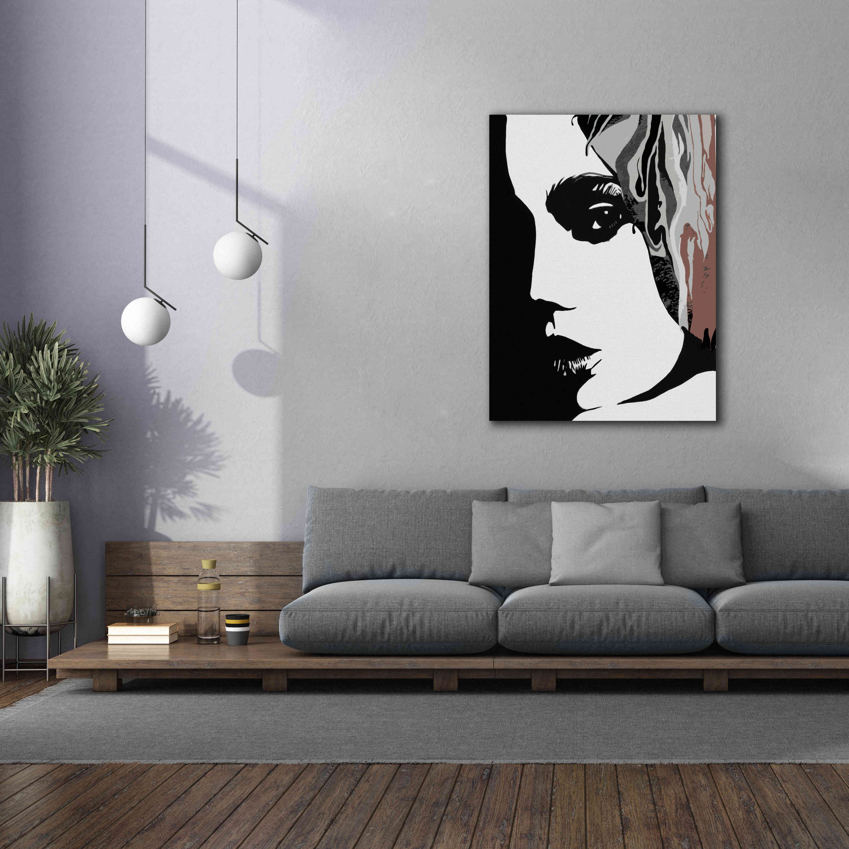 'Shadow Lady' by Karen Smith Giclee Canvas Wall Art,40x54