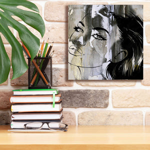 'Face In The Wall 2' by Karen Smith Giclee Canvas Wall Art,12x12