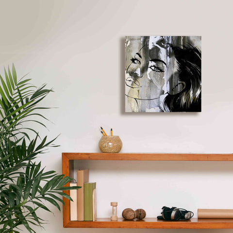 Image of 'Face In The Wall 2' by Karen Smith Giclee Canvas Wall Art,12x12