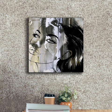 Image of 'Face In The Wall 2' by Karen Smith Giclee Canvas Wall Art,18x18
