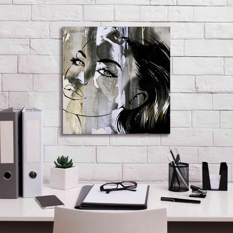 Image of 'Face In The Wall 2' by Karen Smith Giclee Canvas Wall Art,18x18