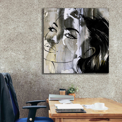 Image of 'Face In The Wall 2' by Karen Smith Giclee Canvas Wall Art,37x37