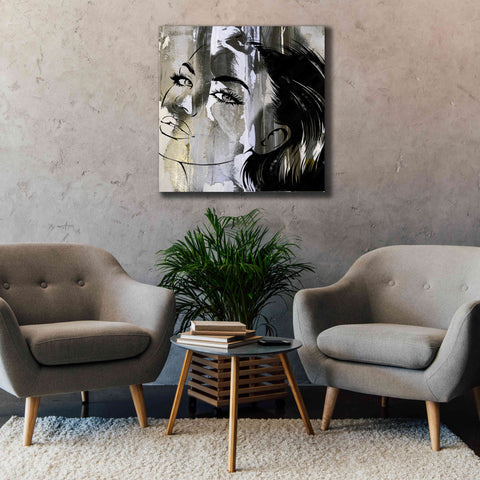 Image of 'Face In The Wall 2' by Karen Smith Giclee Canvas Wall Art,37x37