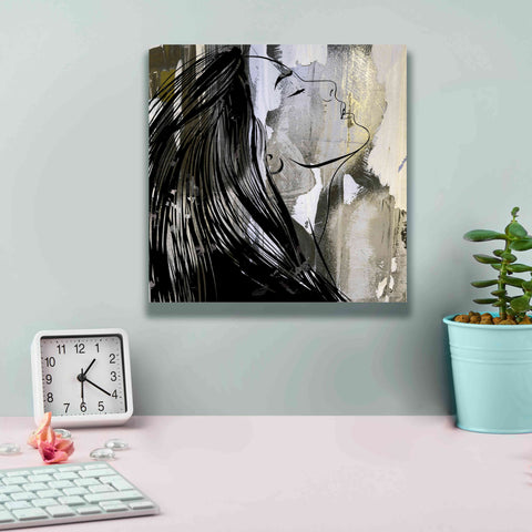 Image of 'Face In The Wall 1' by Karen Smith Giclee Canvas Wall Art,12x12