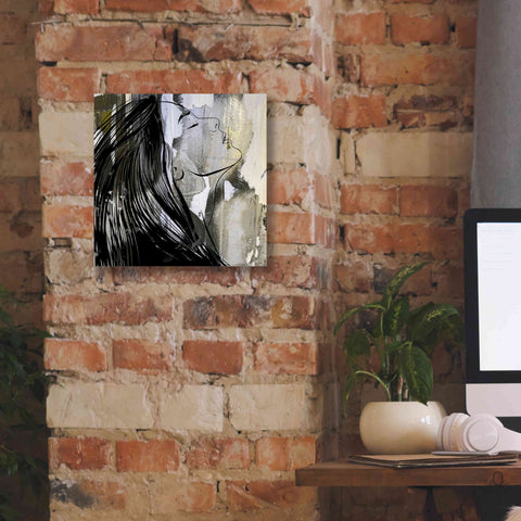 Image of 'Face In The Wall 1' by Karen Smith Giclee Canvas Wall Art,12x12