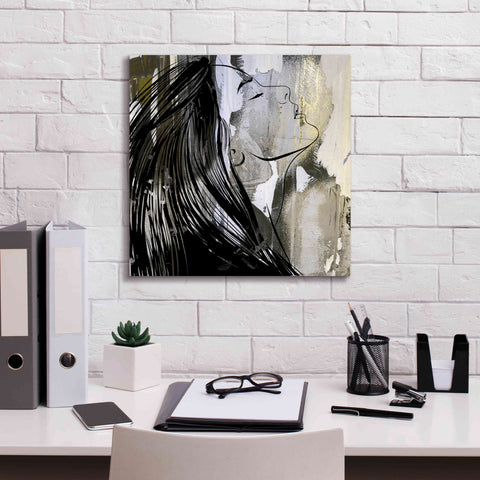 Image of 'Face In The Wall 1' by Karen Smith Giclee Canvas Wall Art,18x18