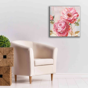 'Petal Paint 2' by Karen Smith Giclee Canvas Wall Art,26x26