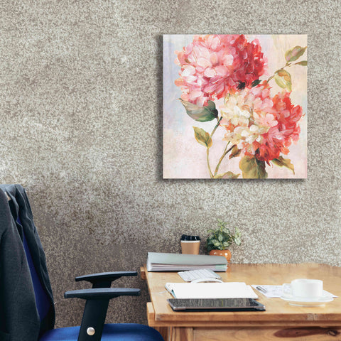 Image of 'Petal Paint 1' by Karen Smith Giclee Canvas Wall Art,26x26