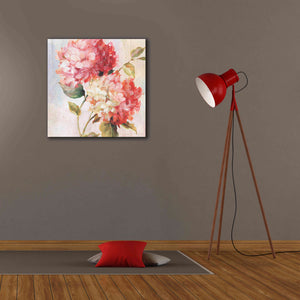 'Petal Paint 1' by Karen Smith Giclee Canvas Wall Art,26x26