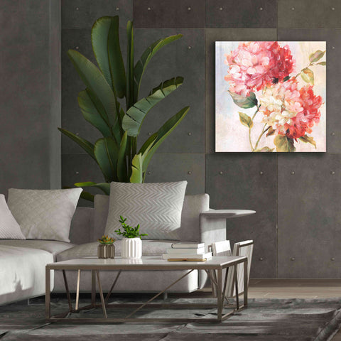 Image of 'Petal Paint 1' by Karen Smith Giclee Canvas Wall Art,37x37