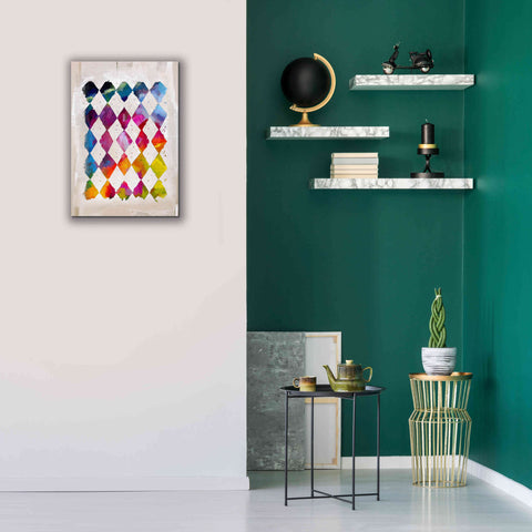 Image of 'Diamond Palette 2' by Karen Smith Giclee Canvas Wall Art,18x26