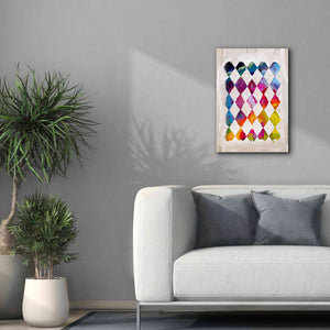 'Diamond Palette 2' by Karen Smith Giclee Canvas Wall Art,18x26