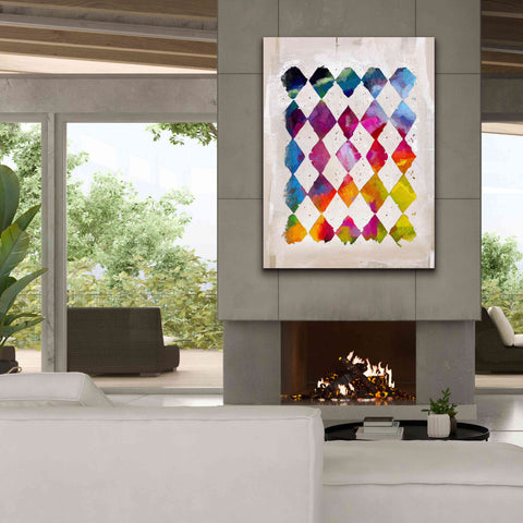 Image of 'Diamond Palette 2' by Karen Smith Giclee Canvas Wall Art,40x54