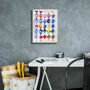 'Diamond Palette 1' by Karen Smith Giclee Canvas Wall Art,12x16