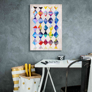 'Diamond Palette 1' by Karen Smith Giclee Canvas Wall Art,18x26